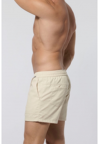 Pantaloni scurți din in ROBERTO LUCCA 10254 00015