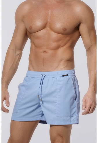 Pantaloni scurți din in ROBERTO LUCCA 10254 00157