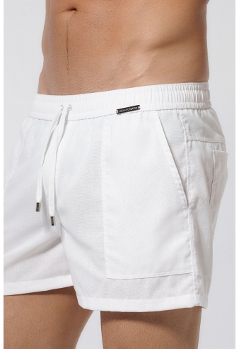 Pantaloni scurți din in ROBERTO LUCCA 10254  00010