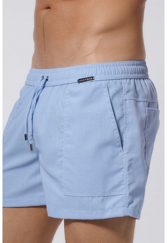 Pantaloni scurți din in ROBERTO LUCCA 10254 00157
