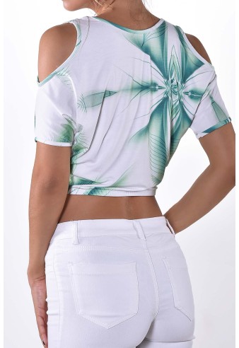 Crop Top MICROMODAL ROBERTO LUCCA 10520 12011