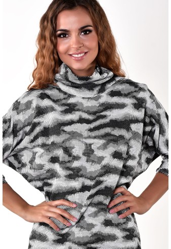 OverSize Sweat with Neck Warmer ROBERTO LUCCA 90510 11108