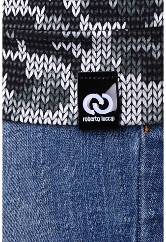 OverSize Sweat with Neck Warmer ROBERTO LUCCA 90510 11144