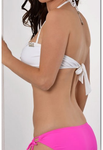 Chiloți Super costum de baie CC7 Roberto Lucca 2W1407 hot pink