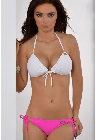 Chiloți Super costum de baie CC7 Roberto Lucca 2W1407 hot pink
